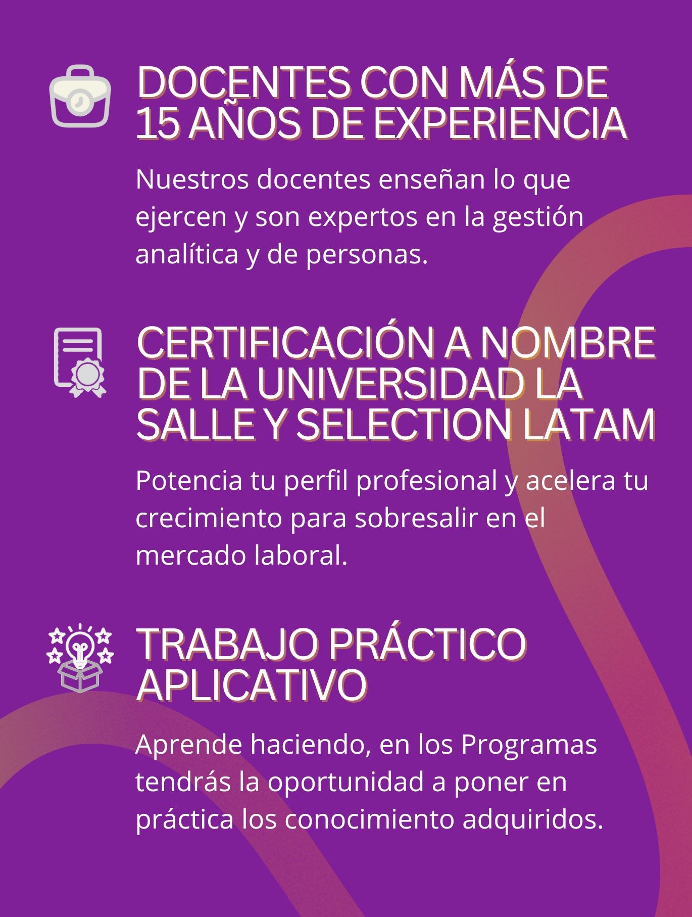Beneficios de estudiar con Selection Latam Beneficios de estudiar con Selection Latam
